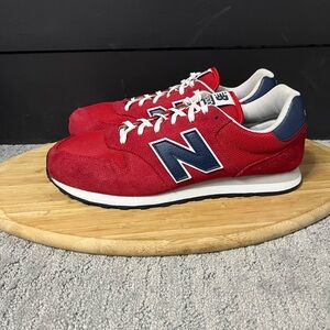 New Balance 500 Classic Lifestyle Shoes Red Navy GM500SC Men's Size 11